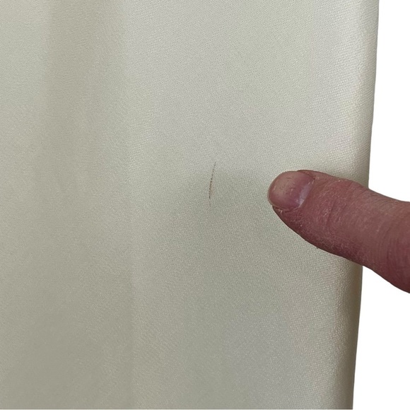 Vintage Wondermaid Non-Cling Beige Neutral Lace-Trimmed Slip Dress Size 42 - Picture 11 of 13